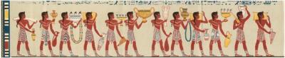Σχέσης Κρήτης-Αιγύπτου, Tell el Daba, ταυροκαθάψια